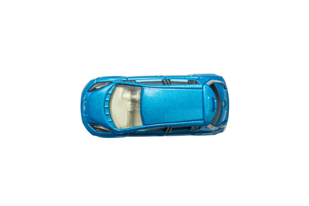 istock Car toy diecast on the white background , Top view(clipping path) 1008108668