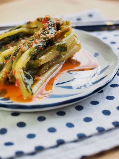 istock Korean food young radish kimchi 1008163734