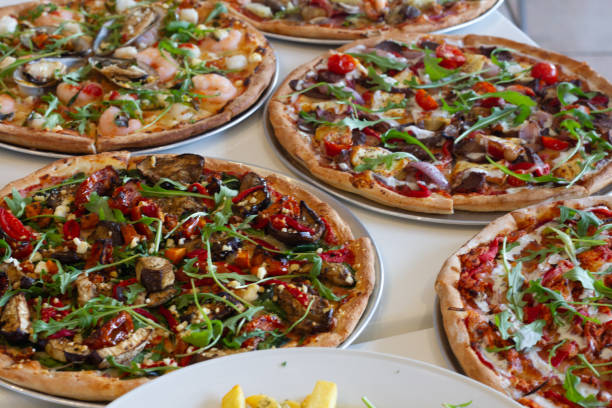 Pizza on the table