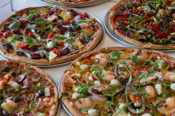 Pizza on the table