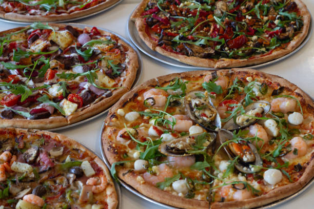 Pizza on the table