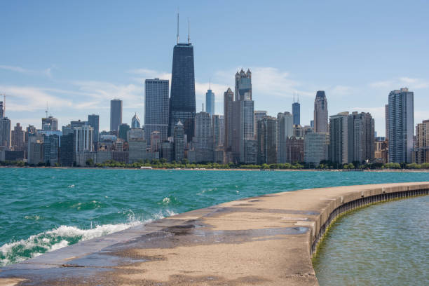 istock Chicago city skyline summer day 1008183770