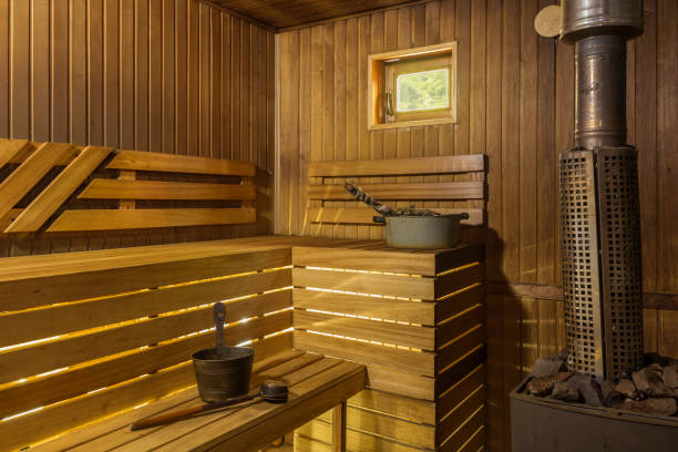 istock Steam room in the sauna 1008215494