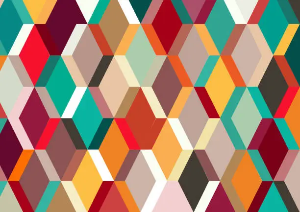 Vector illustration of Geometric Pattern Backgrounds