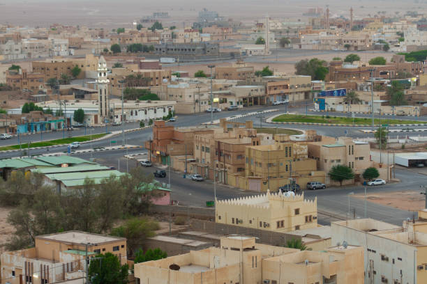 istock cityscape for town in Saudi Arabia 1008253386