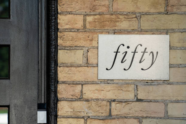 istock Creative Fifty House Number 1008262848