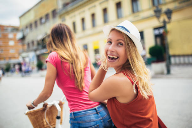 istock Friends enjoying their bike ride 1008274190