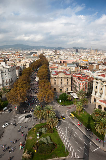 istock Las Ramblas Street and Boulevard in Barcelona 1008307910