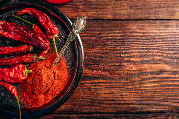 istock Dried and ground red chili peppers 1008308702