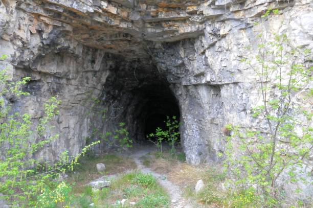 istock cave entrance in italy 1008312290