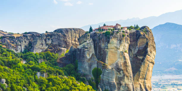 istock Monastery Holy Trinity in morning, Meteora 1008316322
