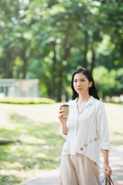 istock Coffee On Her Way From The Mall 1008316788