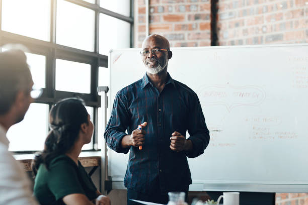 istock He's always motivating his team to succeed 1008372444