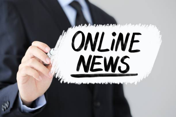 istock Online News Business Concept 1008376698