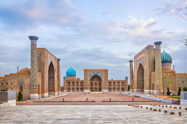 istock Historic Registan square in Samarkend, Uzbekistan 1008382328