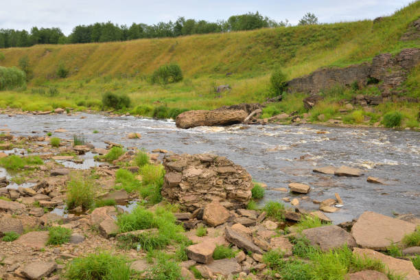 istock View of the river Tosna. 1008383096