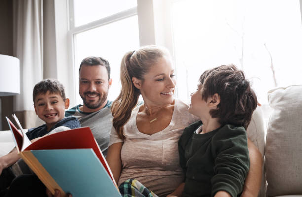 istock Happiness is family story time 1008385648