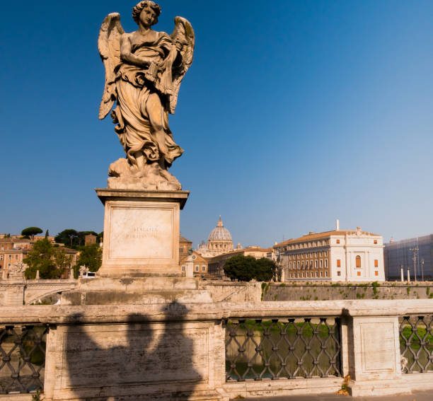 istock angel bridge by castel sant angelo Rome 1008387020