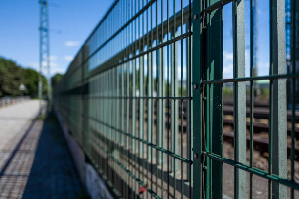 A fence in Hamburg, Germany