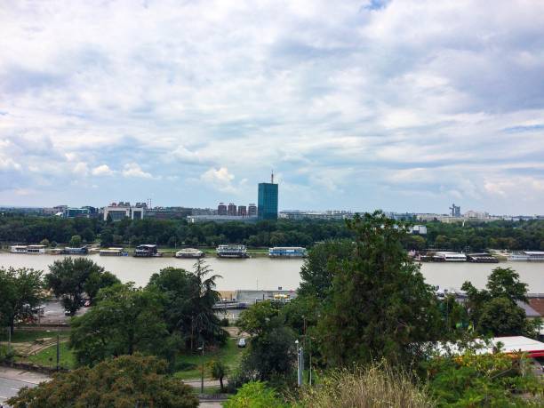 istock Sava river in Belgrade City 1008415890