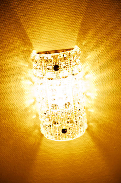 istock Colourful Sparkling Lamp With Yellow-Orange Light 1008429188