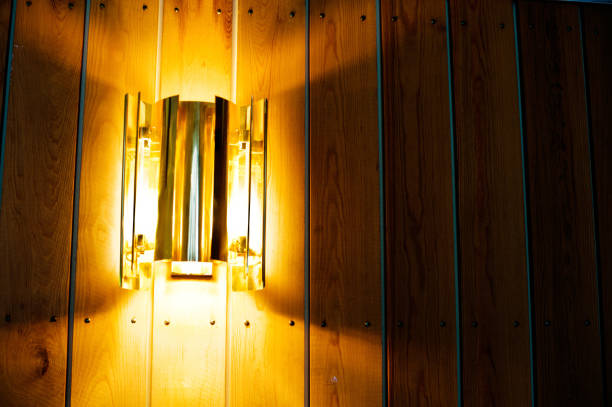 istock Colourful Sparkling Lamp With Yellow-Orange Light 1008429324