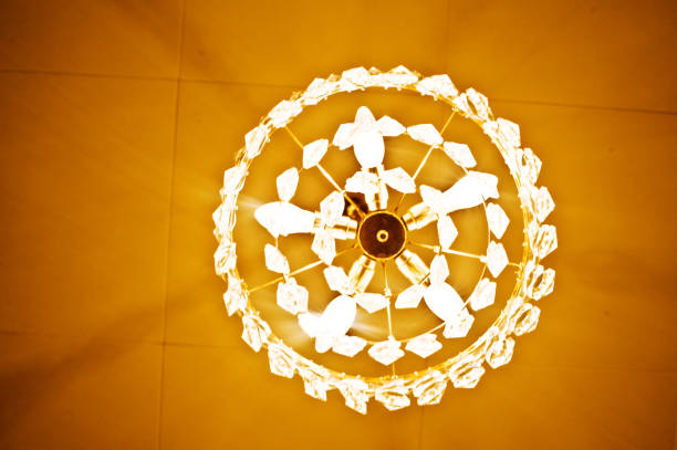 istock Colourful Sparkling Lamp With Yellow-Orange Light 1008430086