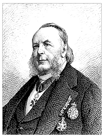 Antique scientific engraving illustration: Edmond Fremy