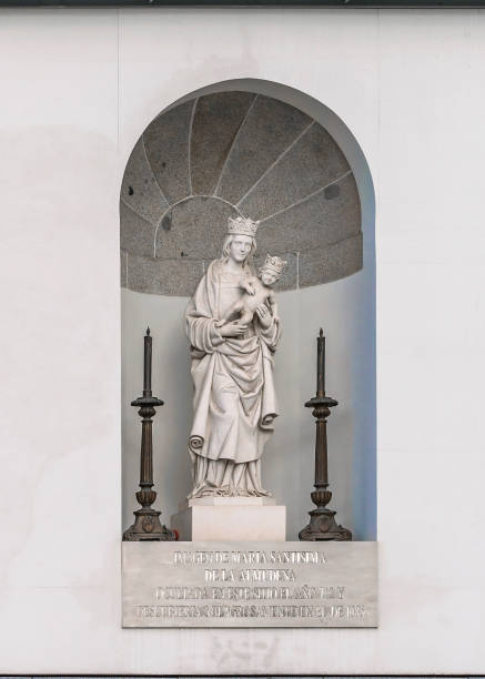 istock Almudena Virgin Sculpture, Madrid, Spain 1008461374