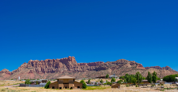 The town of Hilldale, Utah is the sister city of Colorado City, Arizona. Located near Zion National Park, it is the home of Fundamentalist Latter Day Saints and a center of the practice of polygamy
.