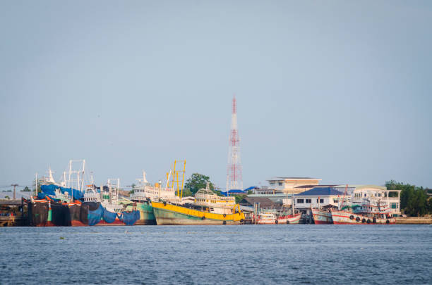 istock Buildings By Sea Against Clear Sky 1008535550