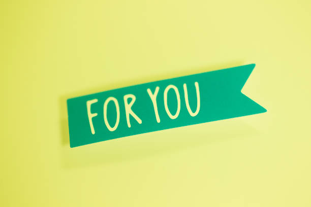 istock For you greetings message written in letters on presenta tag. 1008537542