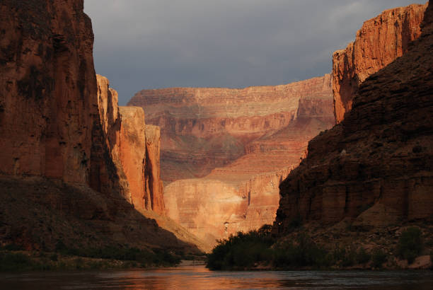 redwall nel marble canyon - marble canyon foto e immagini stock