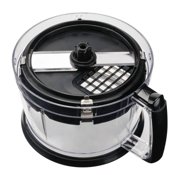 istock Disassembled multi combine bowl for hand blender on the white background 1008560720