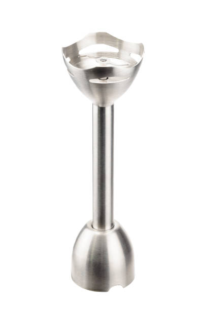 istock Stainless steel foot for hand blender on the white background 1008560790