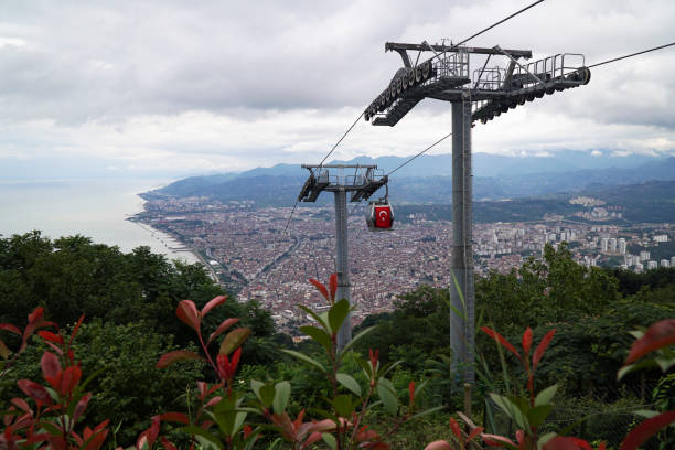 istock Cable Car at The Ordu Province Turkey 1008585020