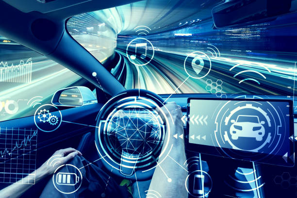 istock Person driving a new electric vehicle 1008595890