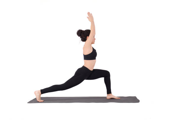 istock Young latin woman doing yoga pose. 1008597140