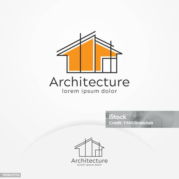 Architecture Logo Design Stock Illustration - Download Image Now - Logo, House, Construction Industry