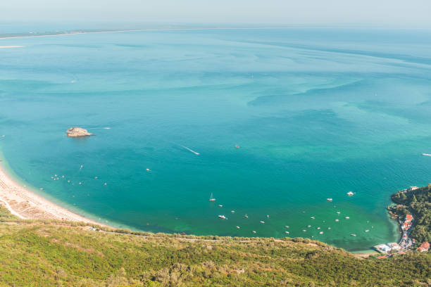 istock View over the Galapinhas beach in Arrabida, Setubal 1008643964