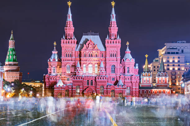istock Building of Historical Museum on Red Square. 1008646168