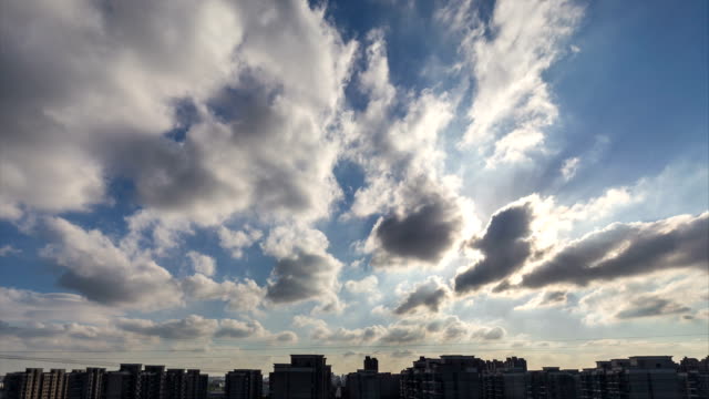 Time lapse of cloudy in typhoon sky