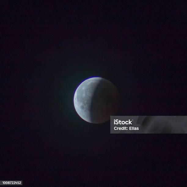 Sombra De Luna Foto de stock y más banco de imágenes de Astrología - Astrología, Astronomía, Blanco - Color