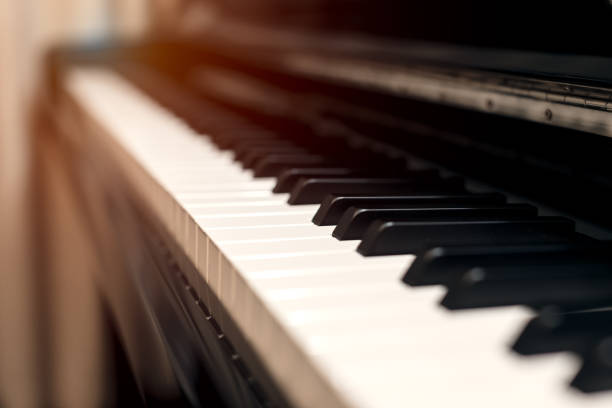 istock Piano and piano keyboard 1008729374