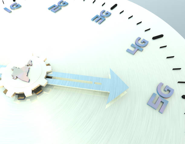 istock Future 5G broadband, network communication, future technology,Map of India 1008815550
