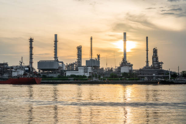 istock Oil refinery power plant in Thailand 1008826258