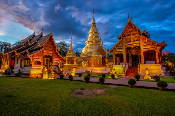 istock Wat Phra Sing Temple at Chiang Mai Province 1008831598