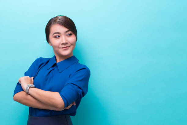istock Asian woman showing gesture on isolated background 1008837200