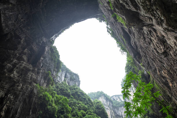 istock Wulong natural bridge park in chongqing china 1008845730