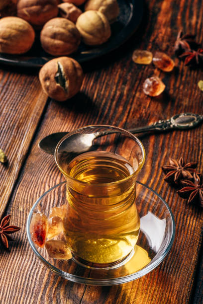 istock Spiced tea in oriental glass 1008851192